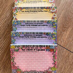 6*4 - Vintage Style Recipe Cards